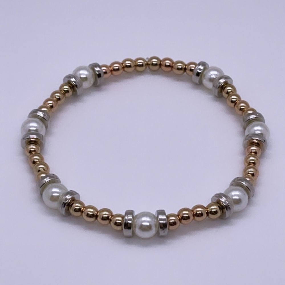 NWT Wool + Pepper Co. Mixed Metals Bracelet